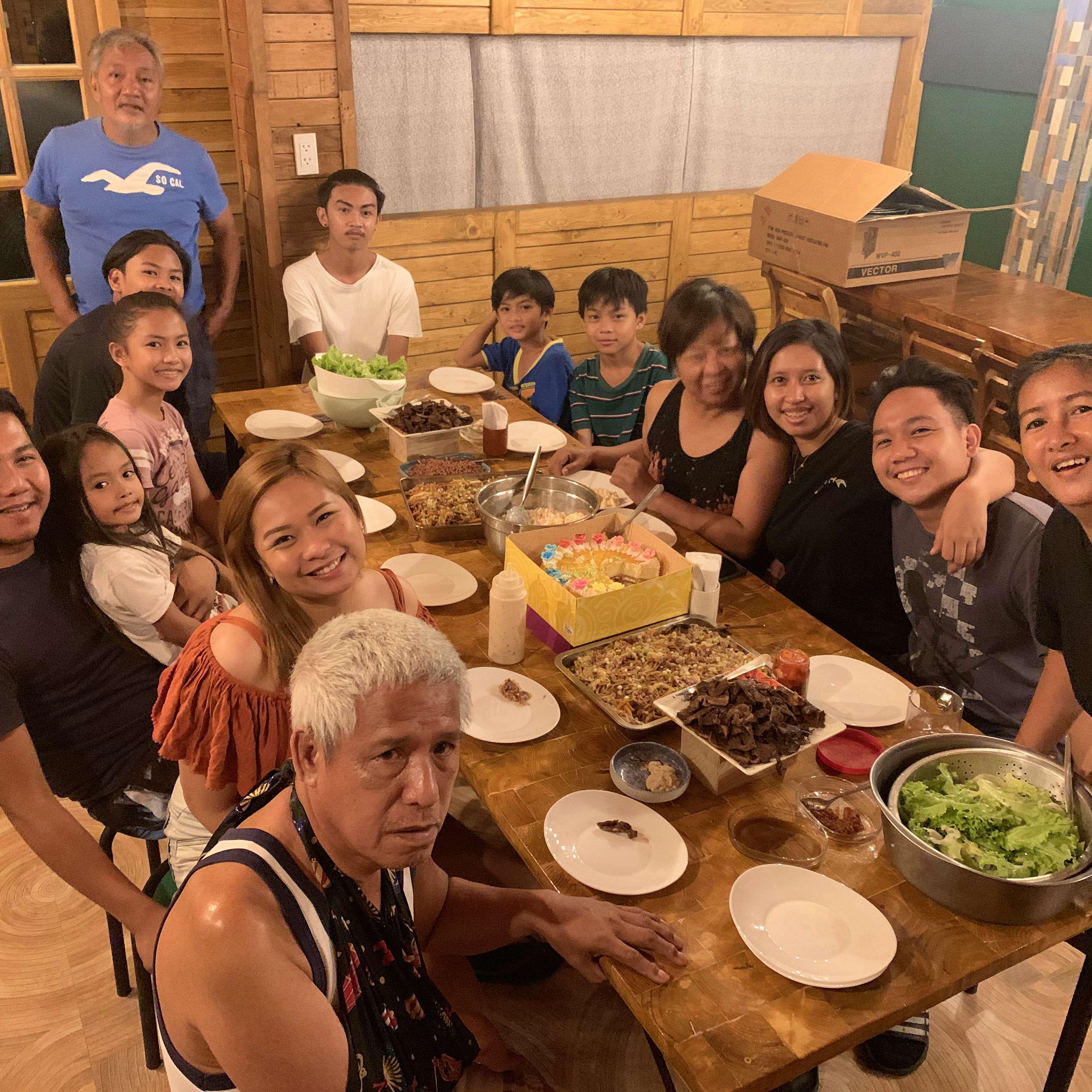 We also became part of each other’s family. Jerome with Barasi Clan.