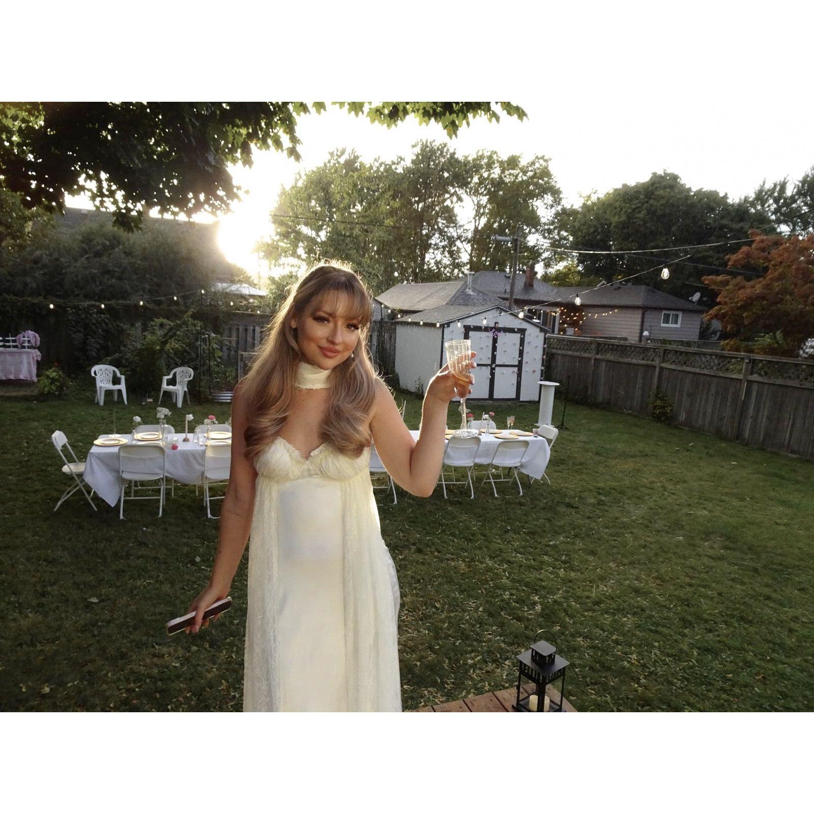 Our engagement party!