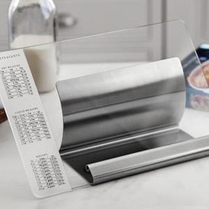 Glass & Stainless-Steel Cookbook Holder