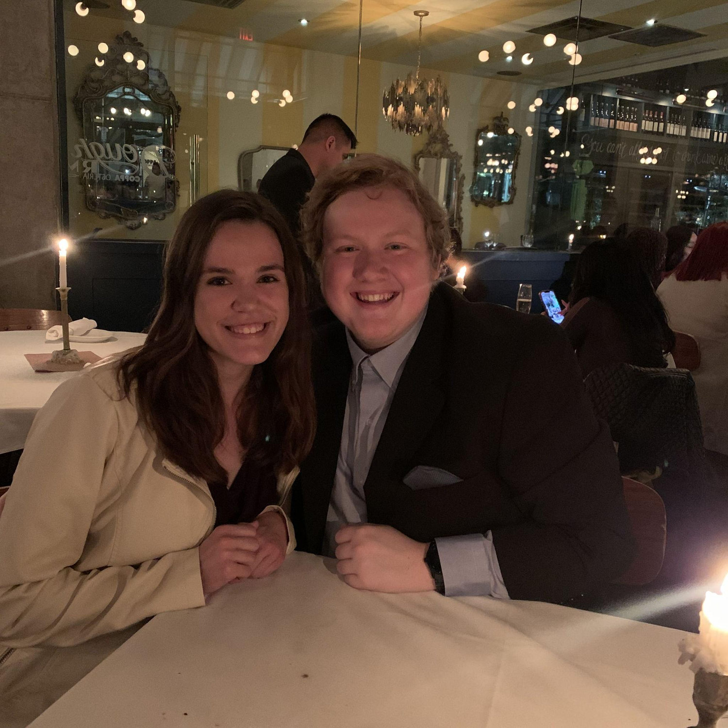 Our 2 year anniversary dinner <3