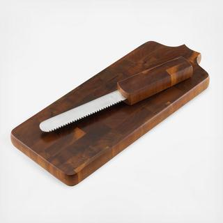 Belongings Bread Board with Knife