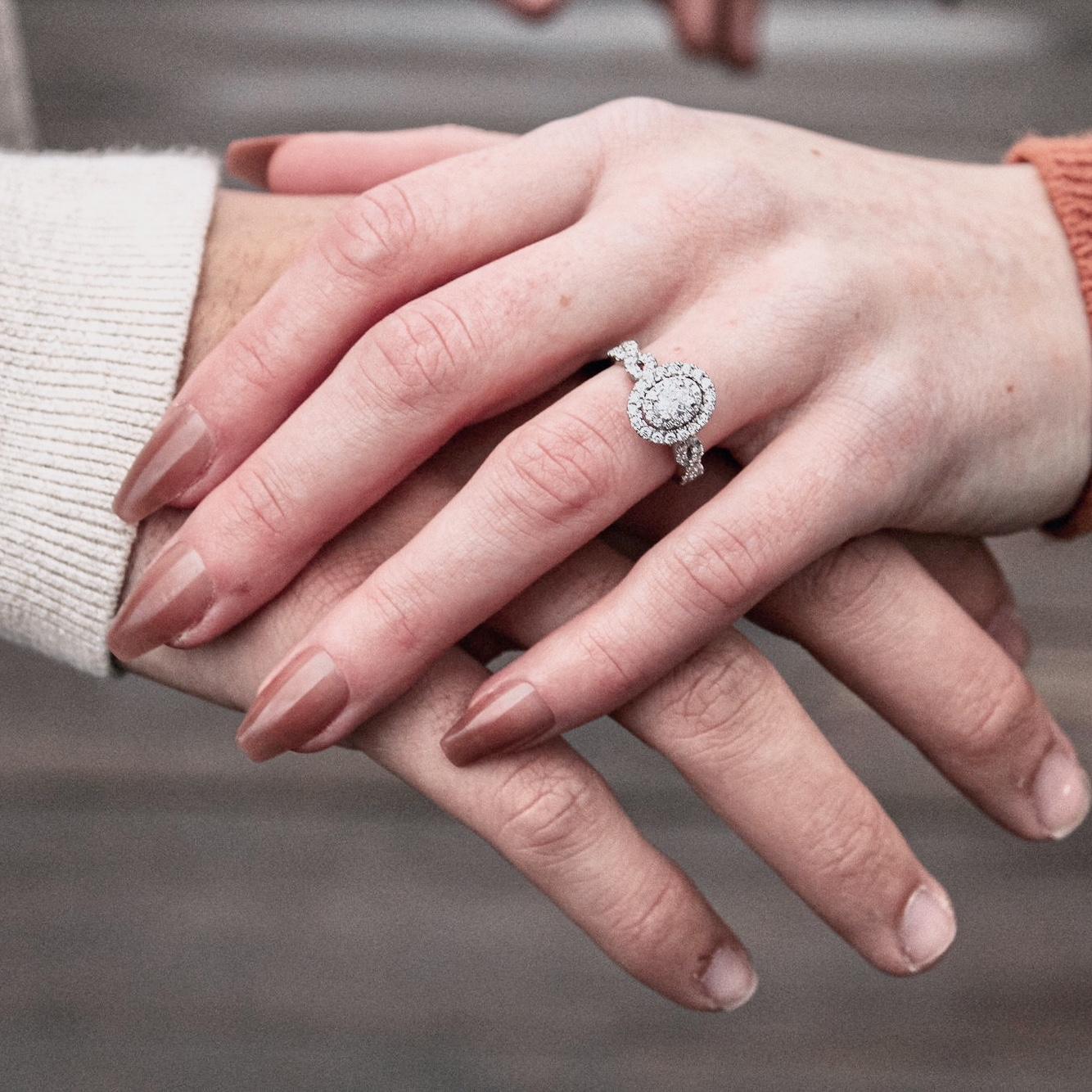The RING he picked out!