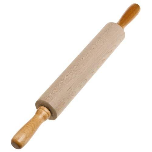 J.K. Adams 12-Inch-by-2-3/8-Inch Maple Wood Small Gourmet Rolling Pin