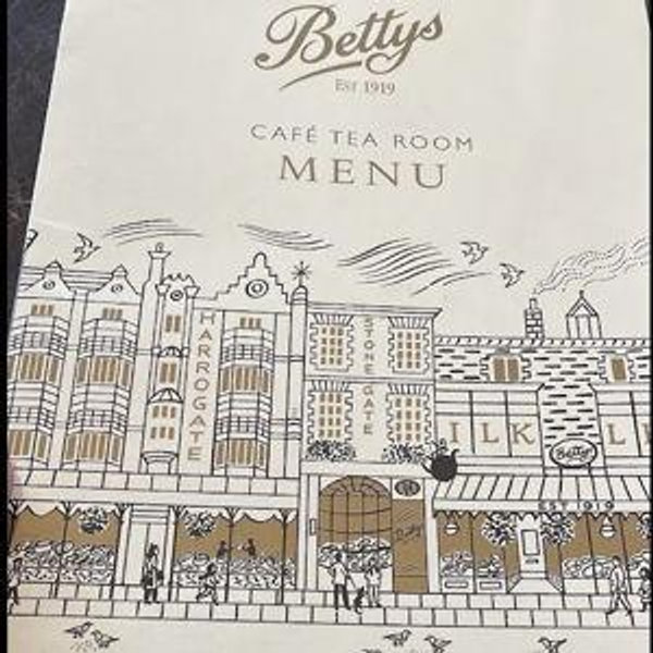 Tea for 2 at Betty’s in York