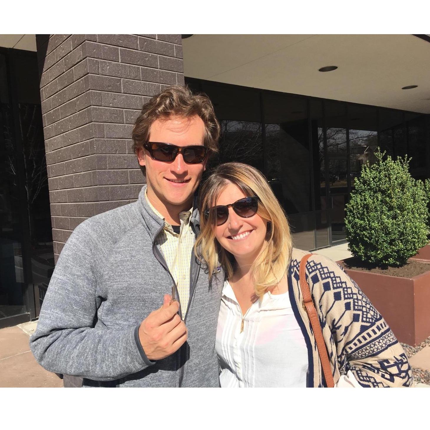 We bought a house!  March 2017