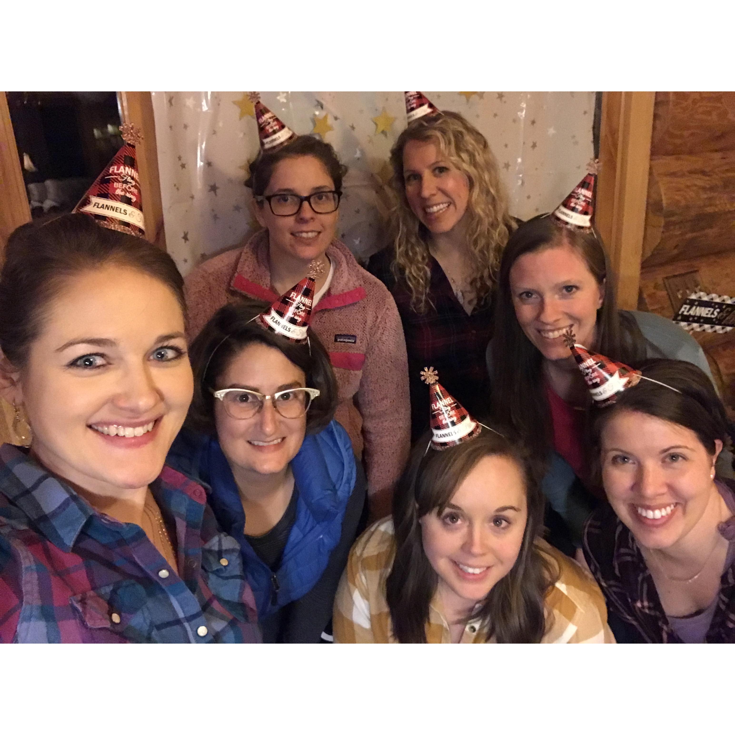 March 2019 - Up North, Minnesota - Flannel fling before the ring!