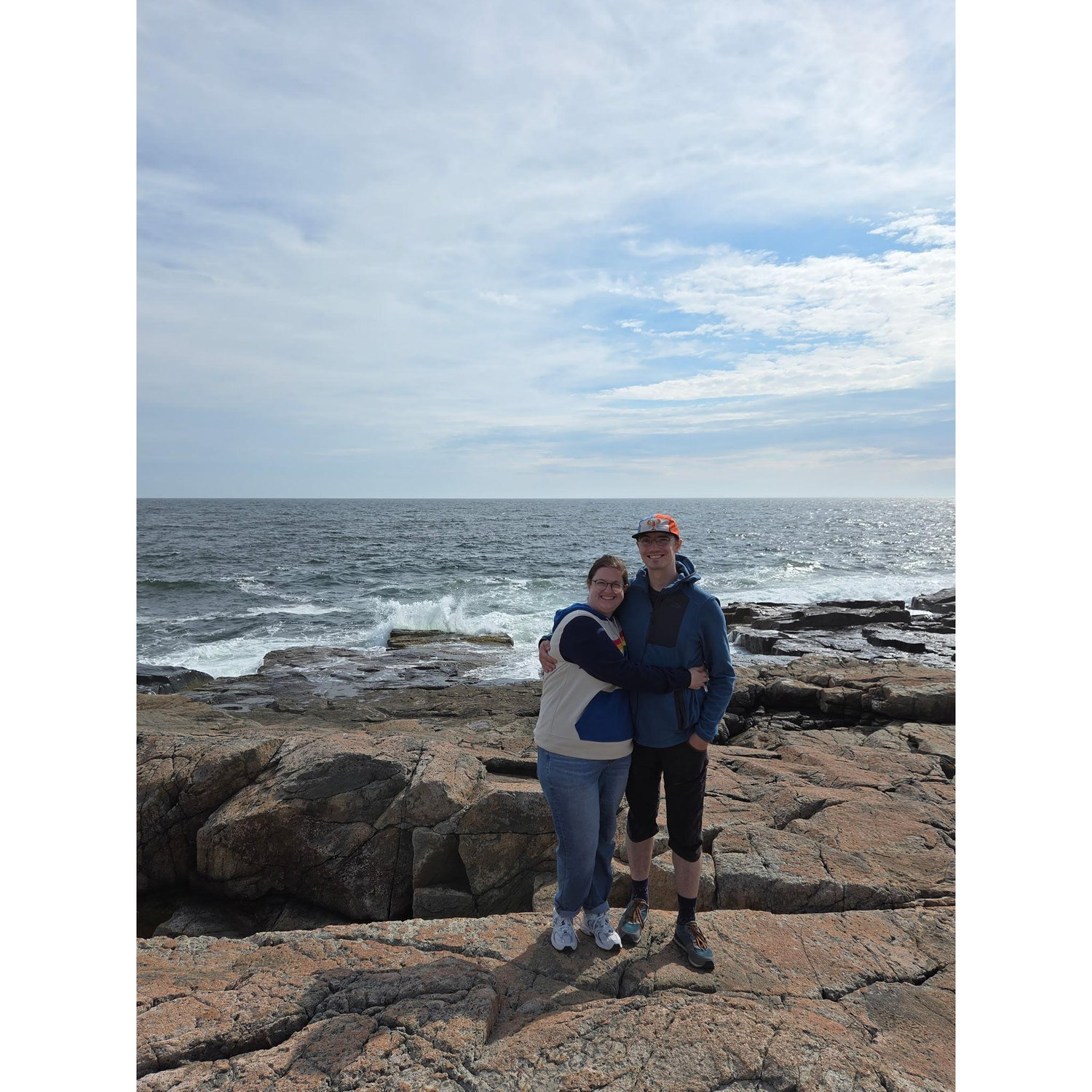 Schoodic Point in Acadia National Park