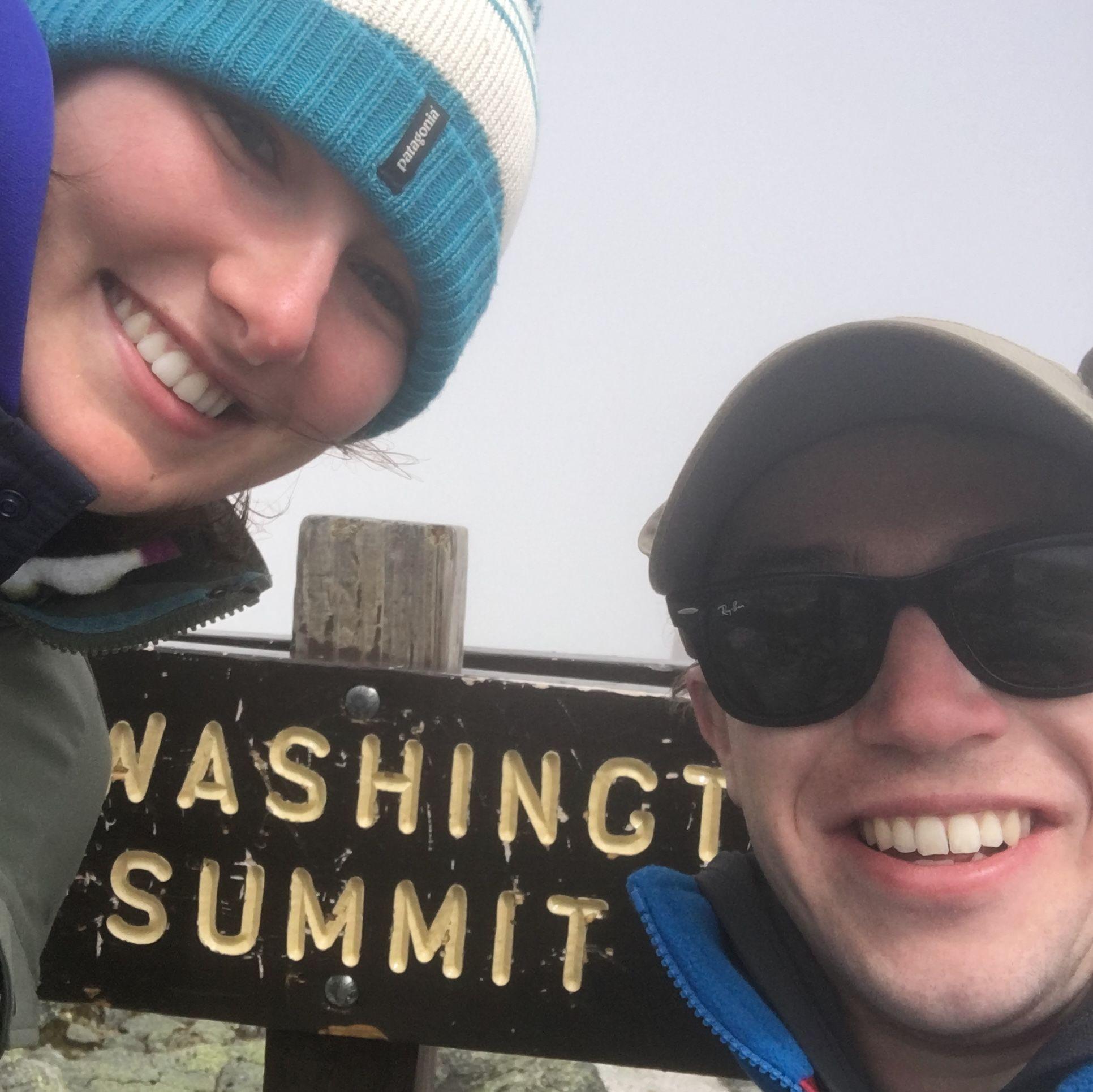 The summit of Mount Washington