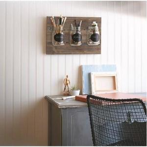 Wooden Plaque with Mason Jars - Threshold™