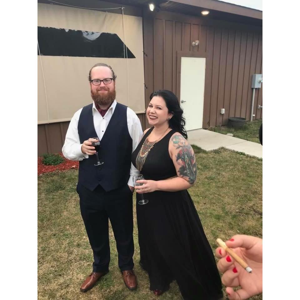 Celebrating Mike and Carrie