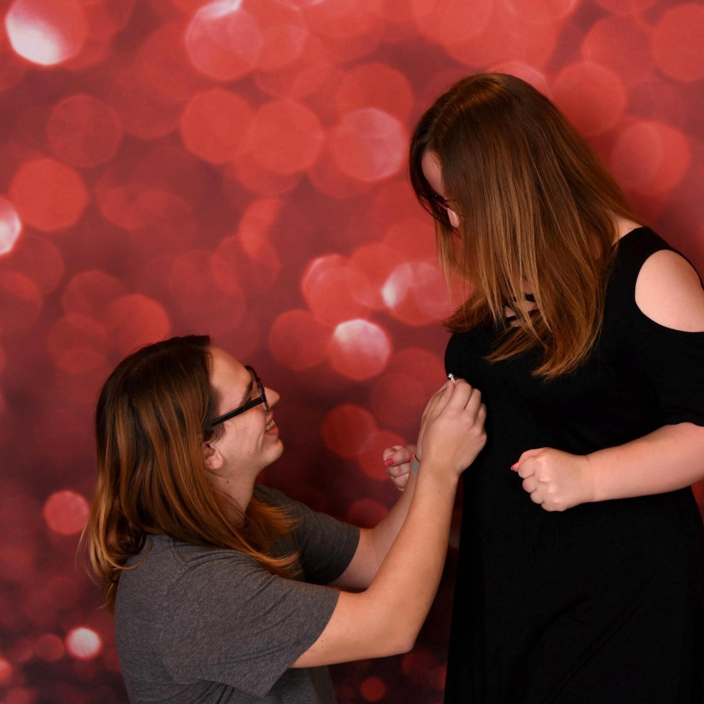 This is the exact moment when Ryan proposed! 2018
