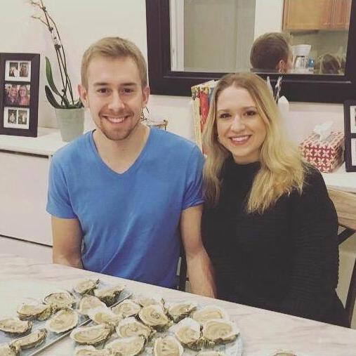 Brittany asks for oysters for every birthday and celebratory occasion!