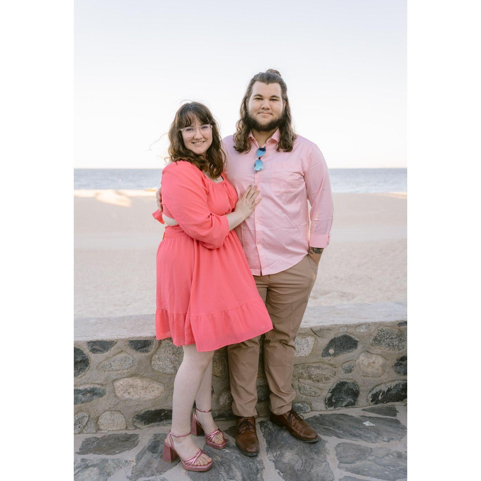 At Megan's brother Ben's wedding. March 2024.