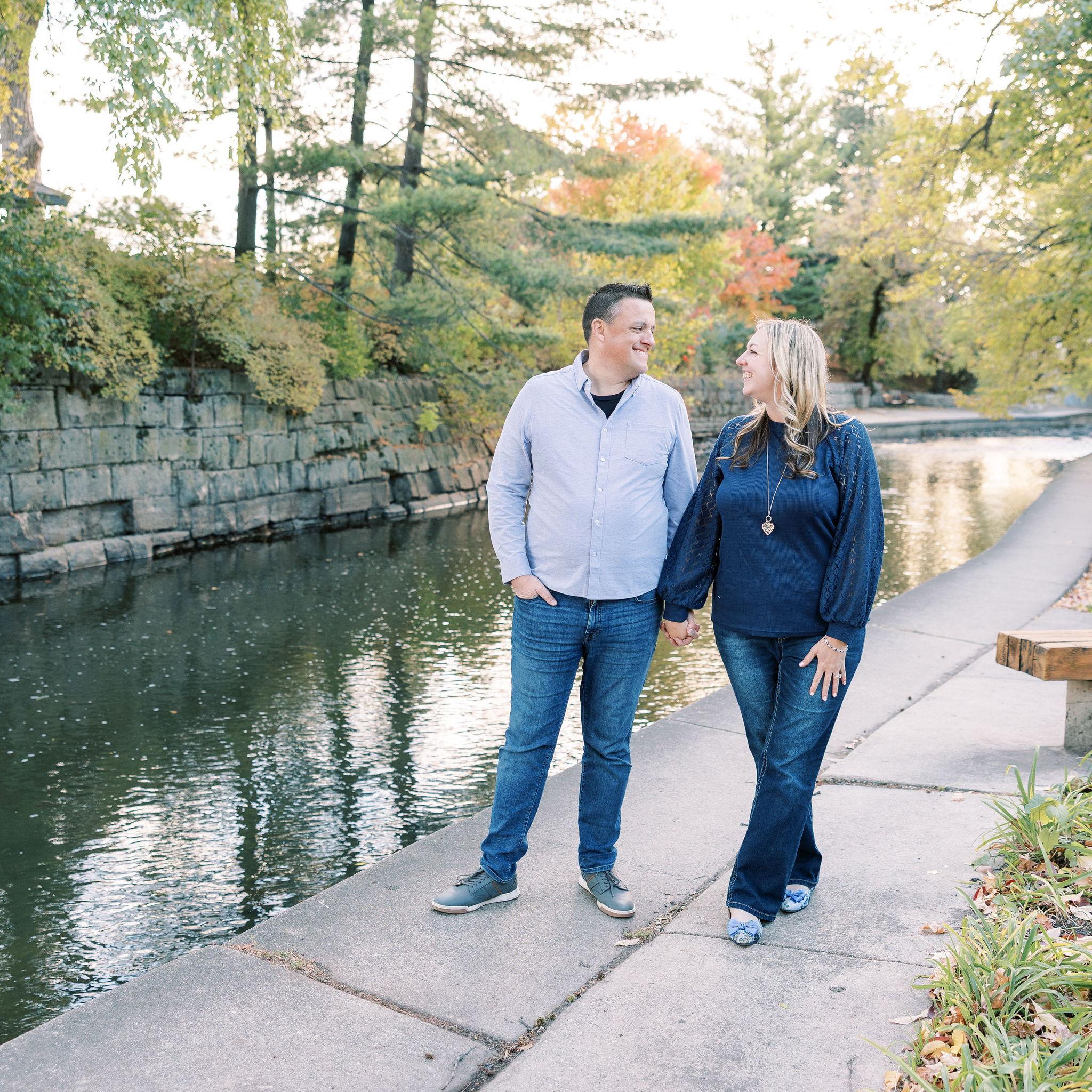 Engagement Shoot with our wedding photography, Melissa Schroeder Photography - https://www.melschroederphoto.com/