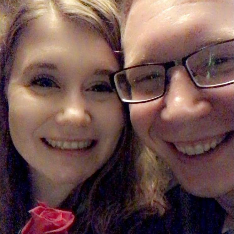 Our first Valentine's day together!