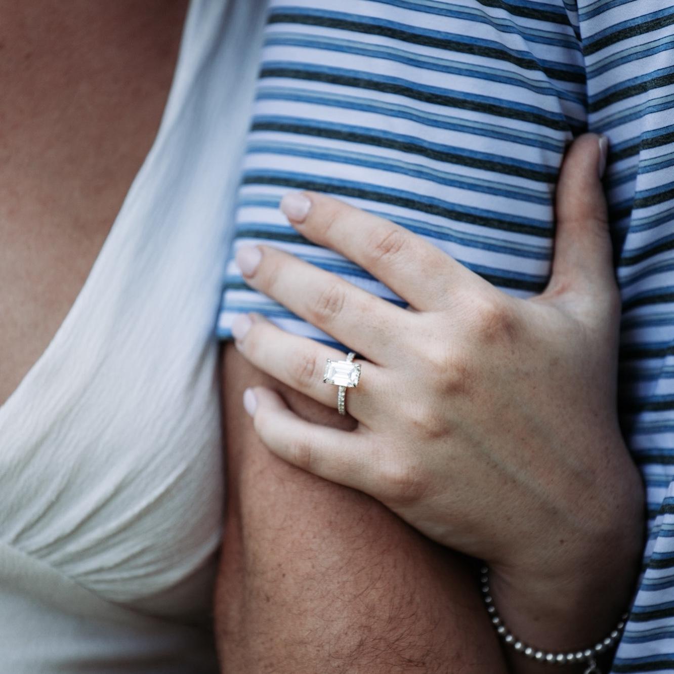 The day we got engaged!