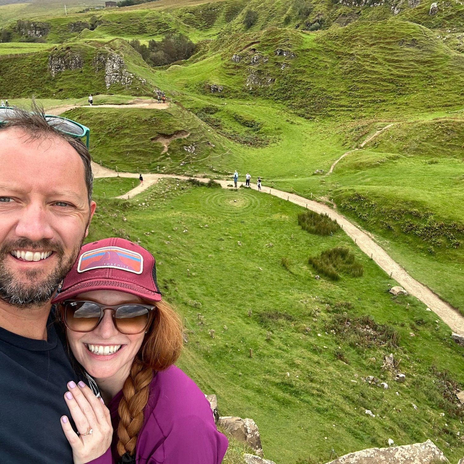 Fairy Glen on Isle of Skye