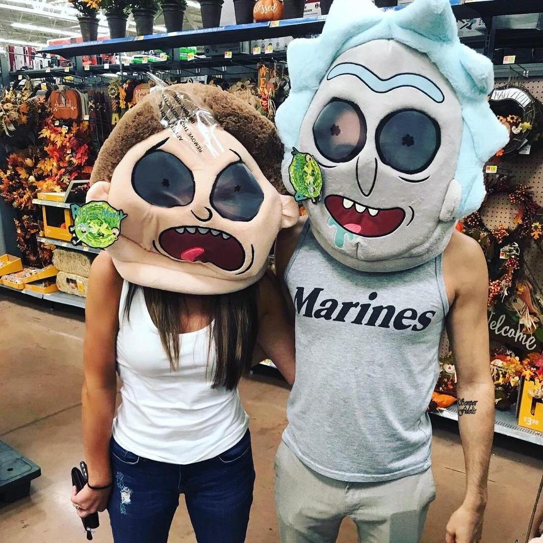 How we spent the summer of 2018, in Walmart telling Rick and Morty jokes with Nick and Teddy.