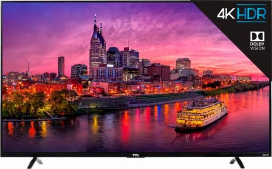 TCL - 55" Class (54.6" Diag.) - LED - 2160p - Smart - 4K Ultra HD TV with High Dynamic Range Roku TV