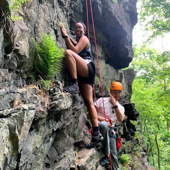 If you know M&C, you know they love to talk climbing, almost as much as they love climbing. Shout out to Bennett for teaching them to climb, and to Nicole for leading their first outdoor expedition.