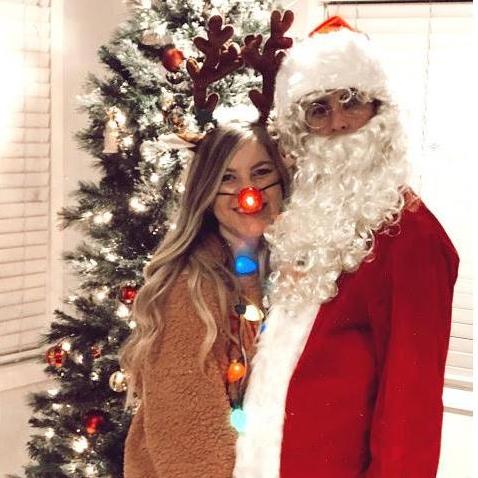 We get really in to the holidays :)