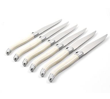 Laguiole Steak Knives, Set of 6 - Ivory