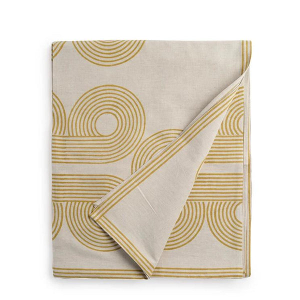 Poiret Tablecloth in Ochre