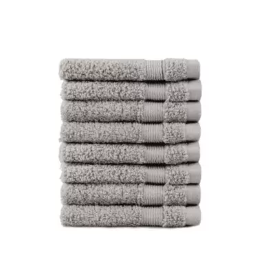 SALT® Washcloths in Grey (Set of 8)