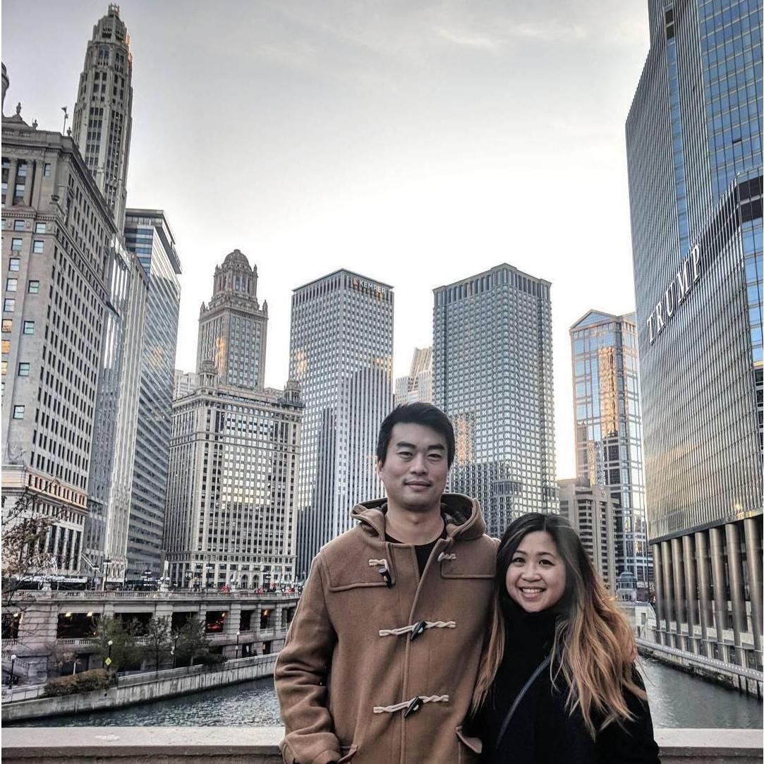 Michigan Ave Bridge and the Riverwalk!