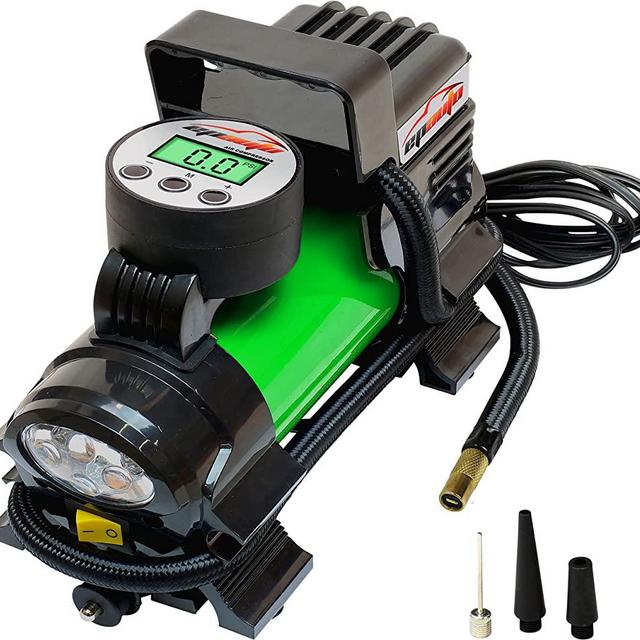 EPAUTO 12V DC Portable Air Compressor Pump, Digital Tire Inflator