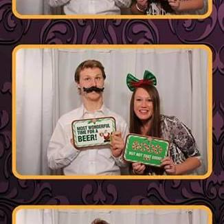 Another one of Dylan's company Christmas parties! We always enjoy these date nights!