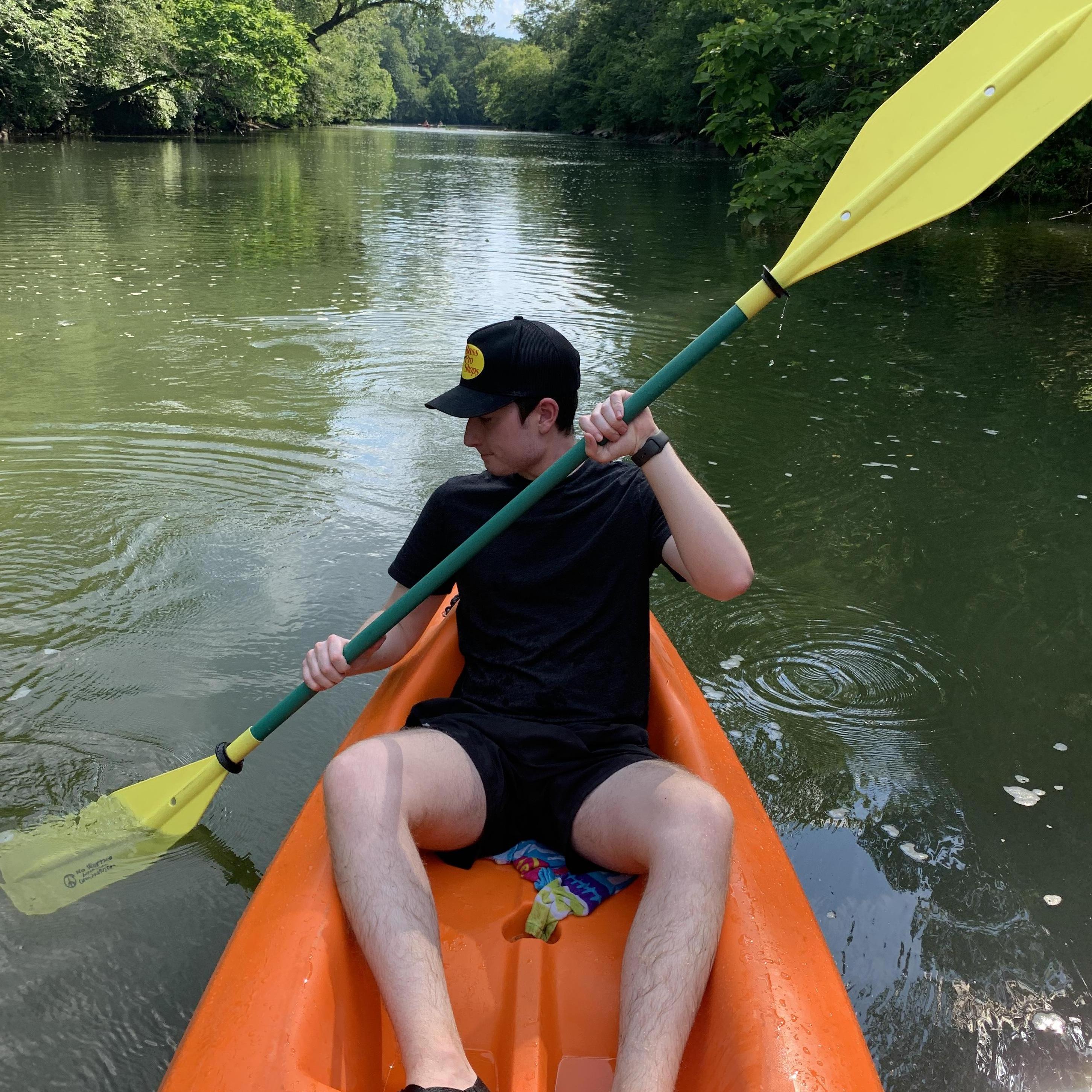 I wouldn’t kayak 8 miles with anyone else.