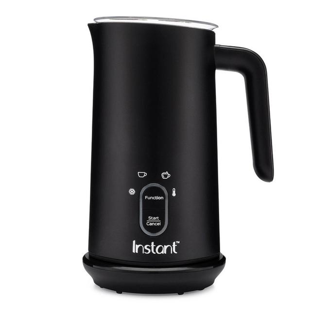 Instant 4-in-1 Milk Frother + Steamer - Black