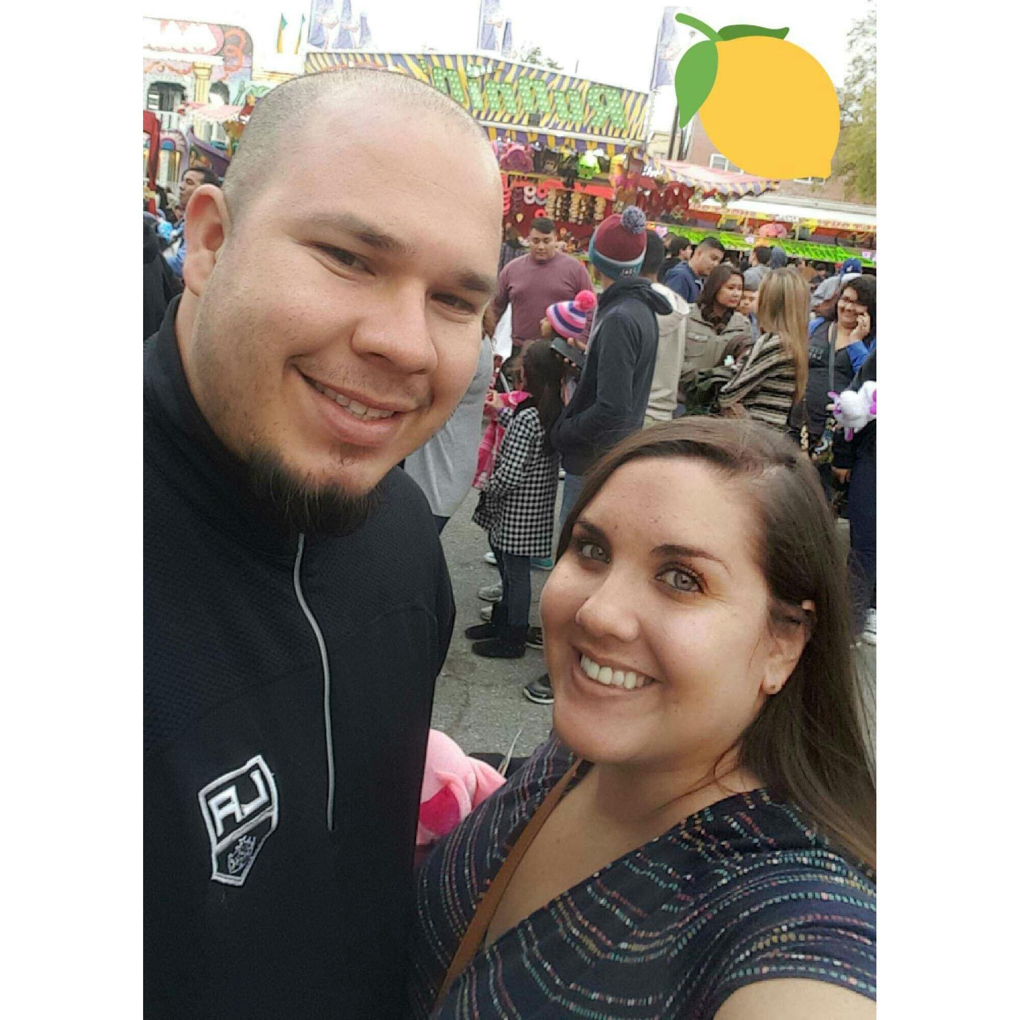 Fun at the Lemon Festival.