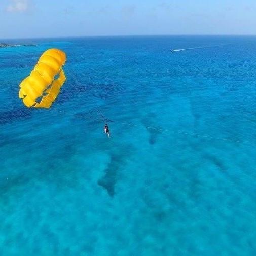 Parasailing in Bahamas