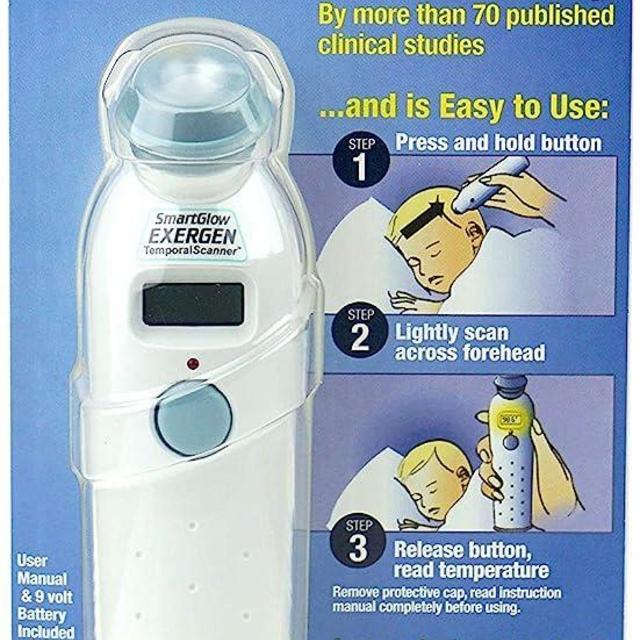 TEMPORAL ARTERY THERMOMETER TAT-2000C SCAN, Digital display