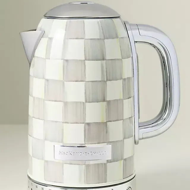 MacKenzie-Childs Check Electric Kettle