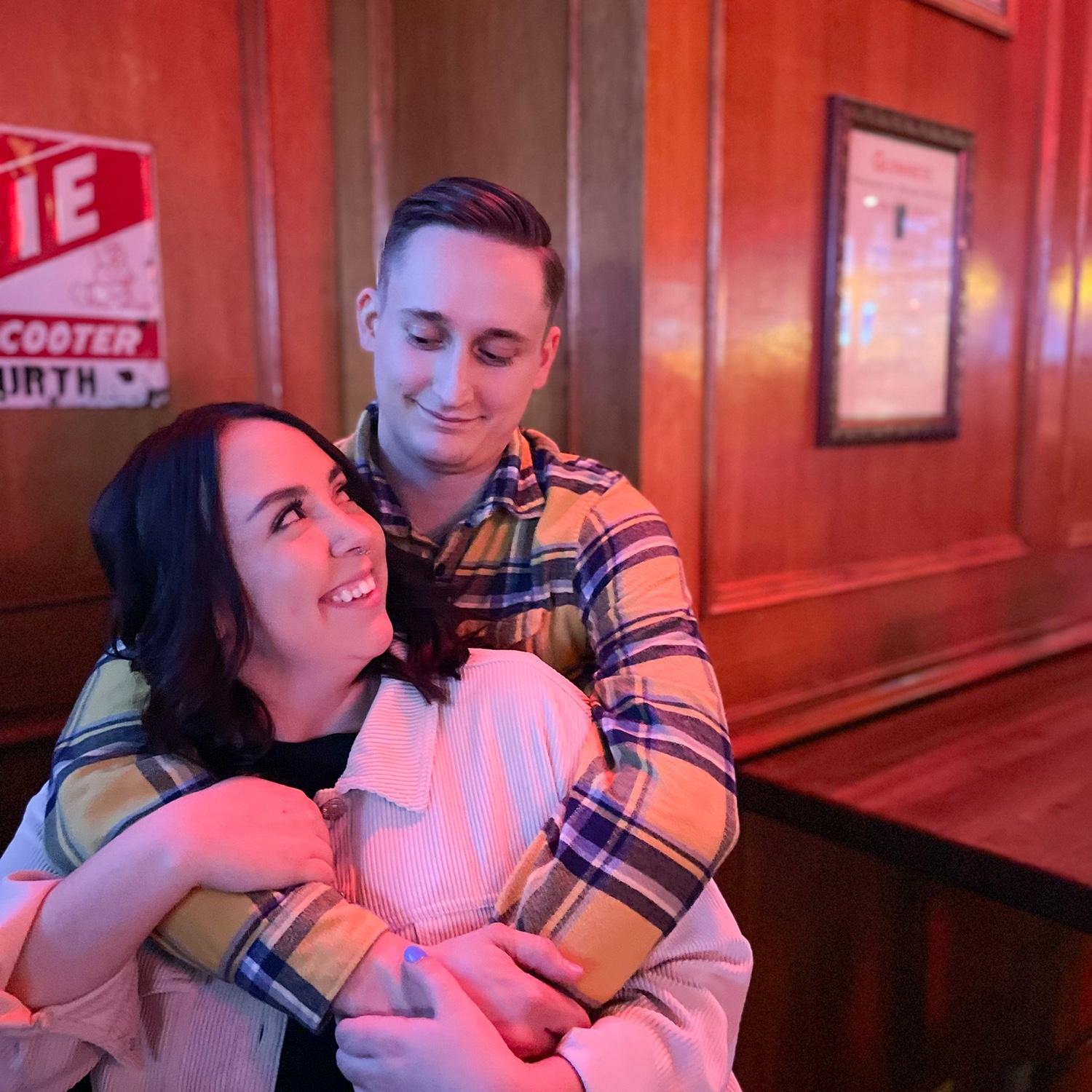 The first time we visited Columbus together and knew we could live here!