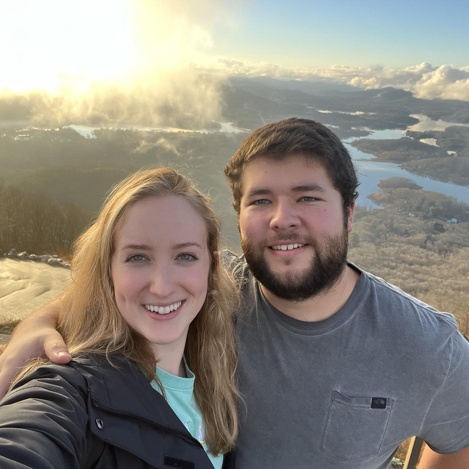 Naomi’s first visit to Bell Mountain.