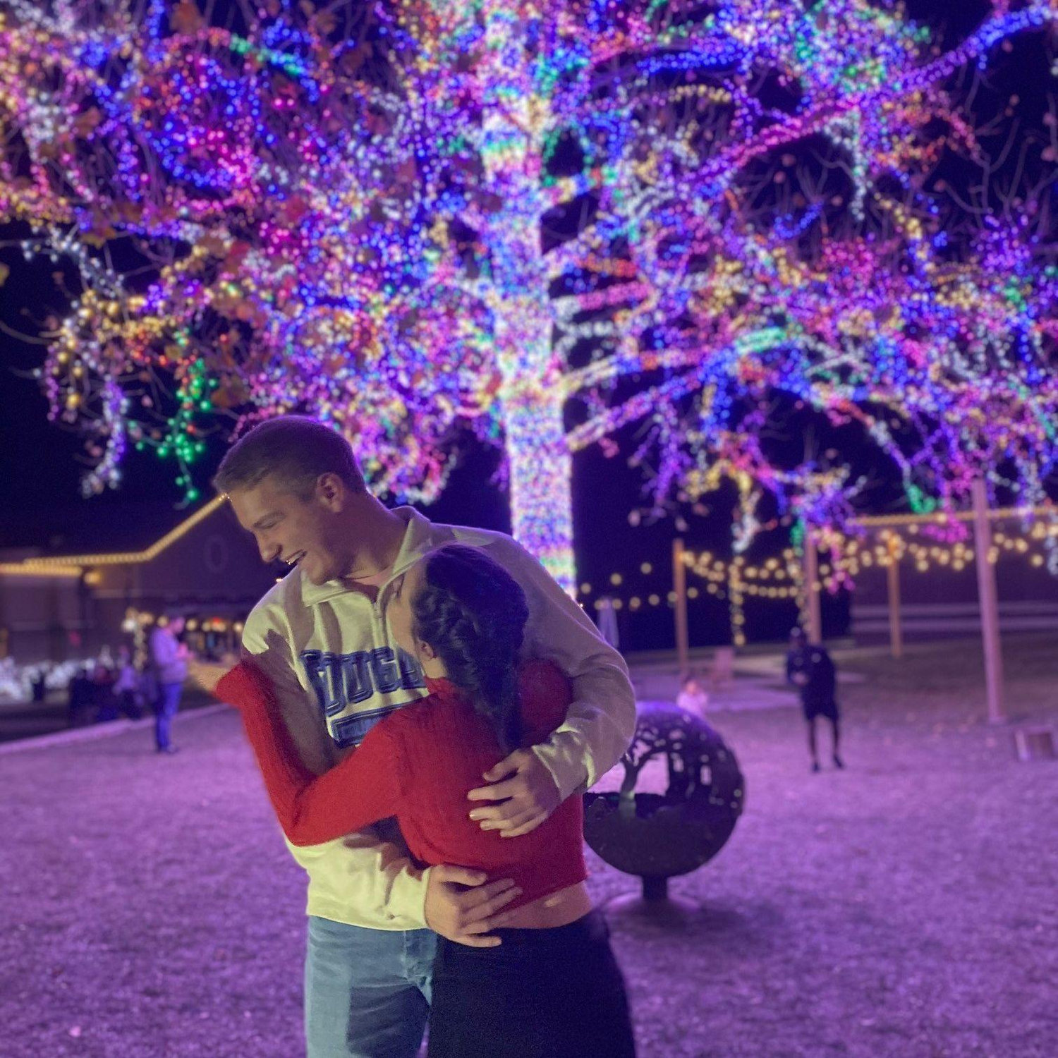 This is one of the first photos ever taken of us. We had only been dating for a few months here