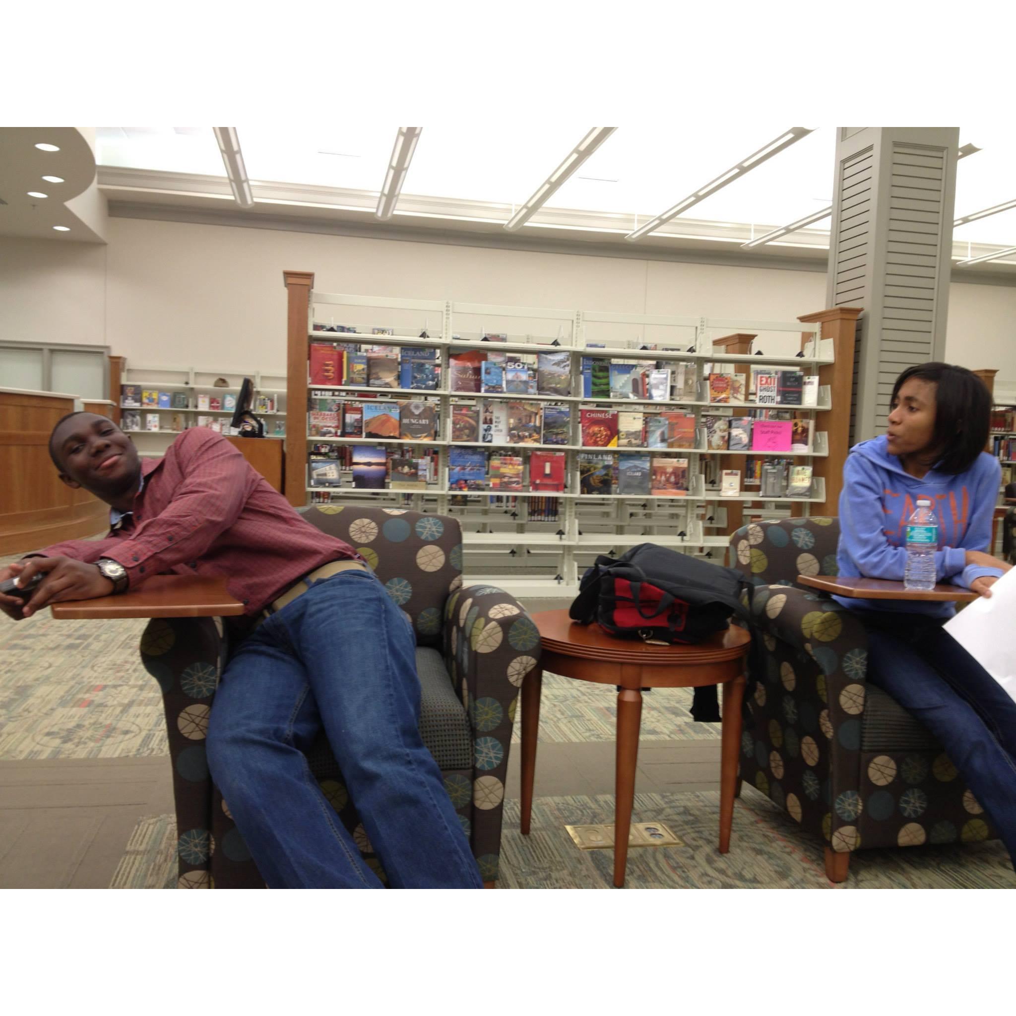 2013, studying for AP exams