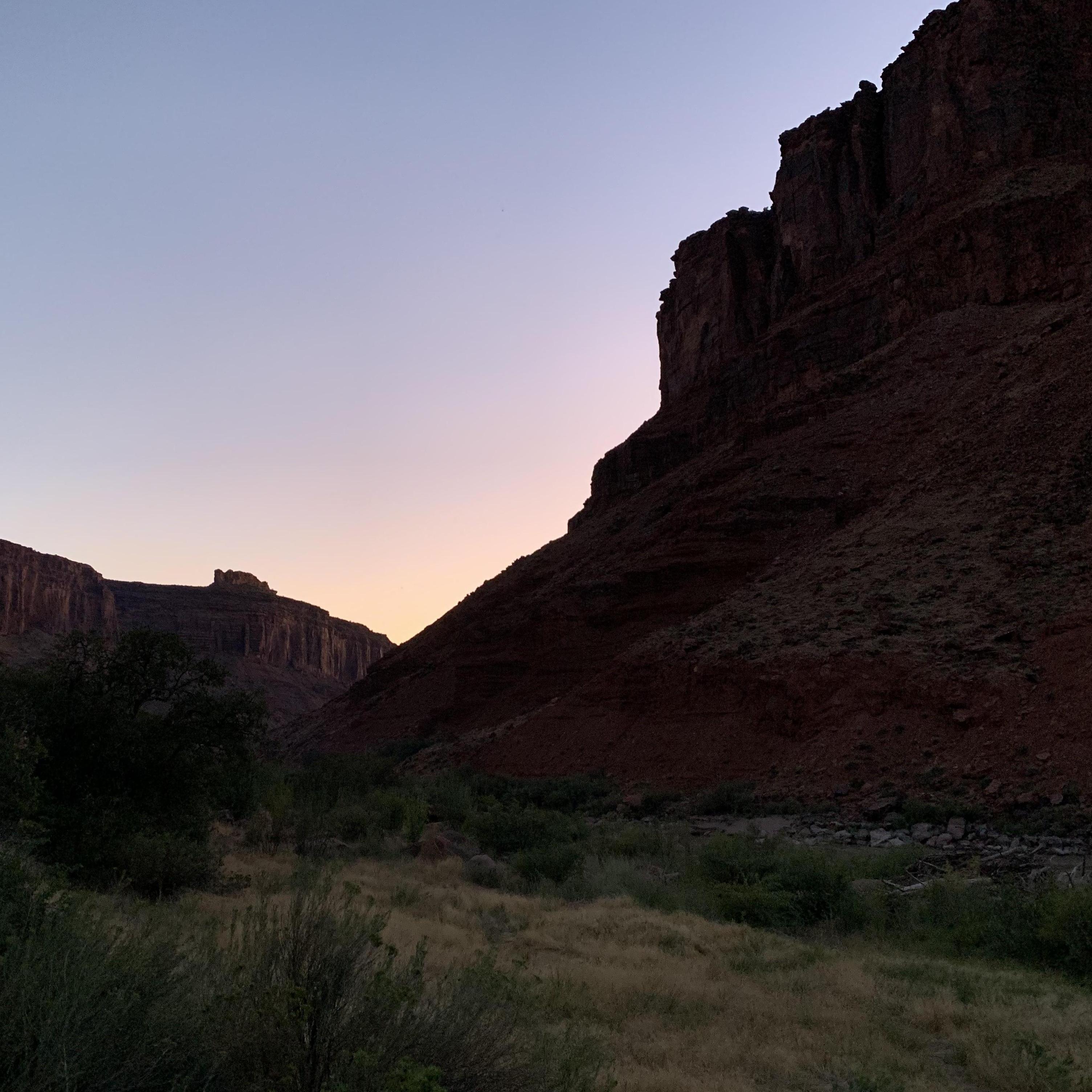 The sight from the site.