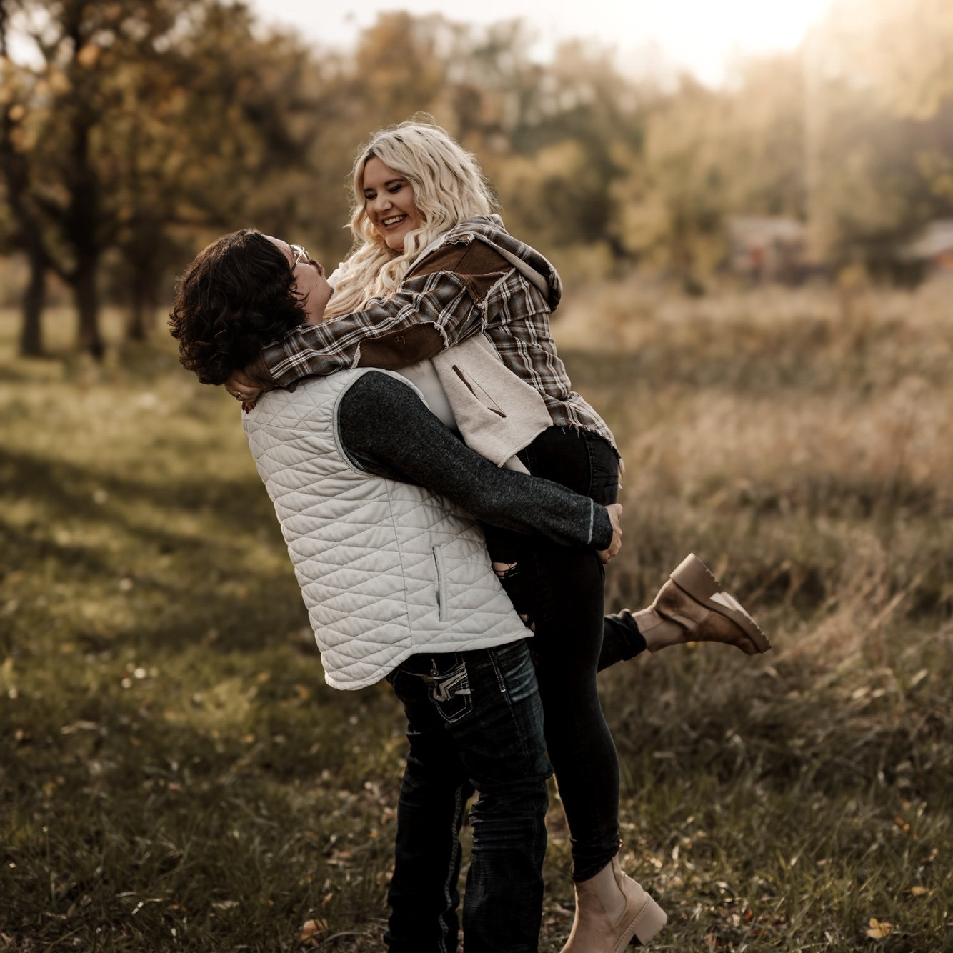 Our first photo shoot as a couple!
