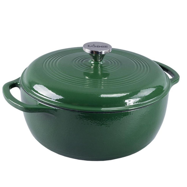 Essential Enameled Cast Iron Dutch Oven | 6.5qt | Lodge Cast Iron