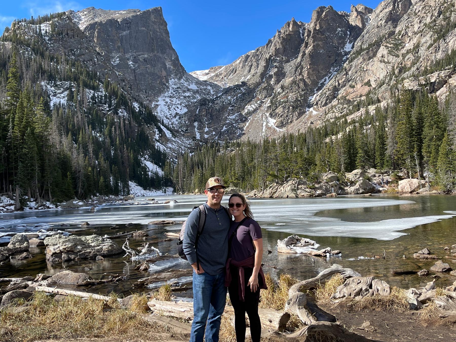 At the Rockies in Colorado.