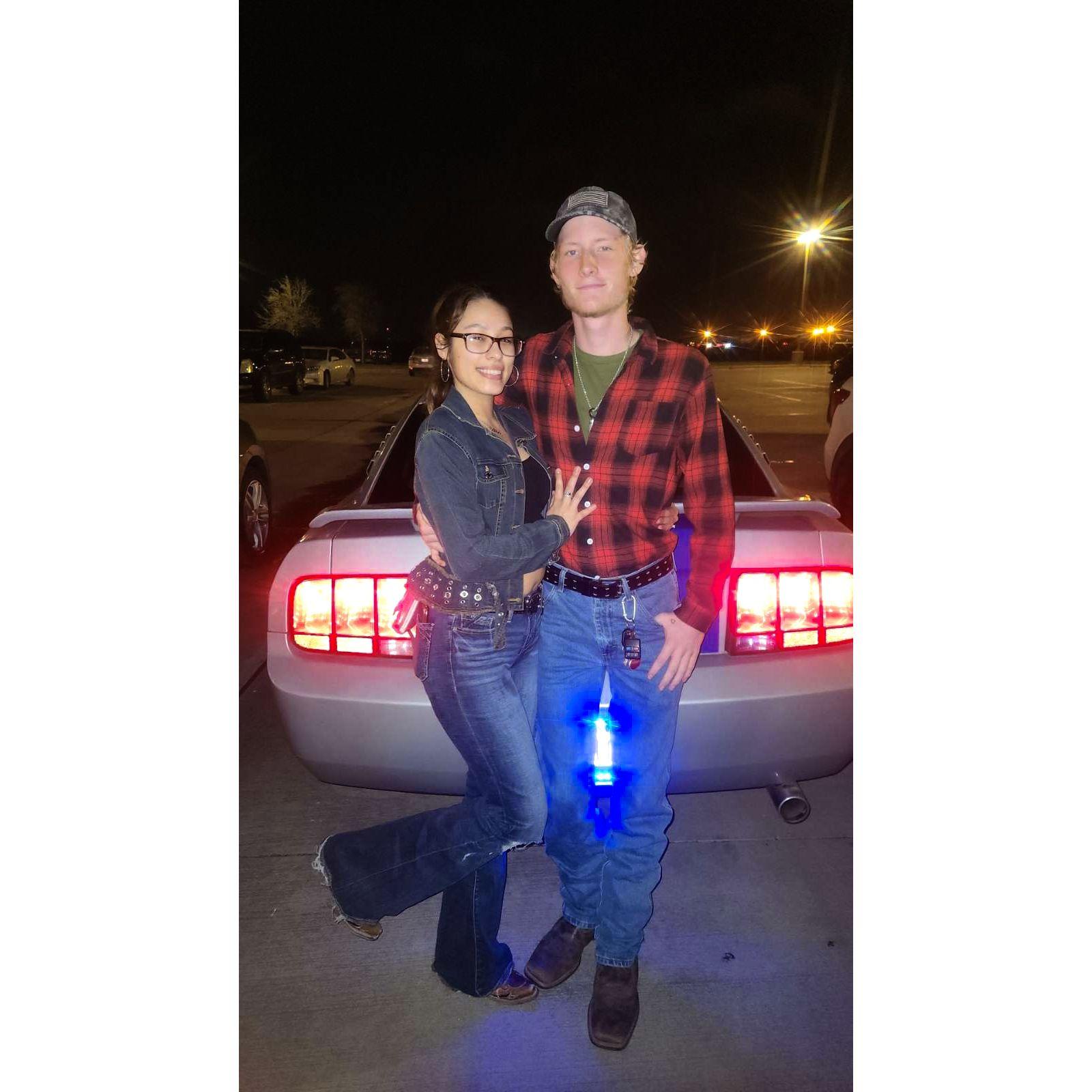 Just a night out at the movies