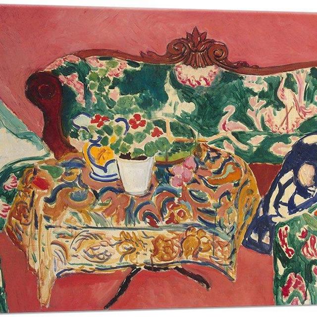ARTCANVAS Seville Still Life 1910 Canvas Art Print by Henri Matisse - 26" x 18" (0.75" Deep)