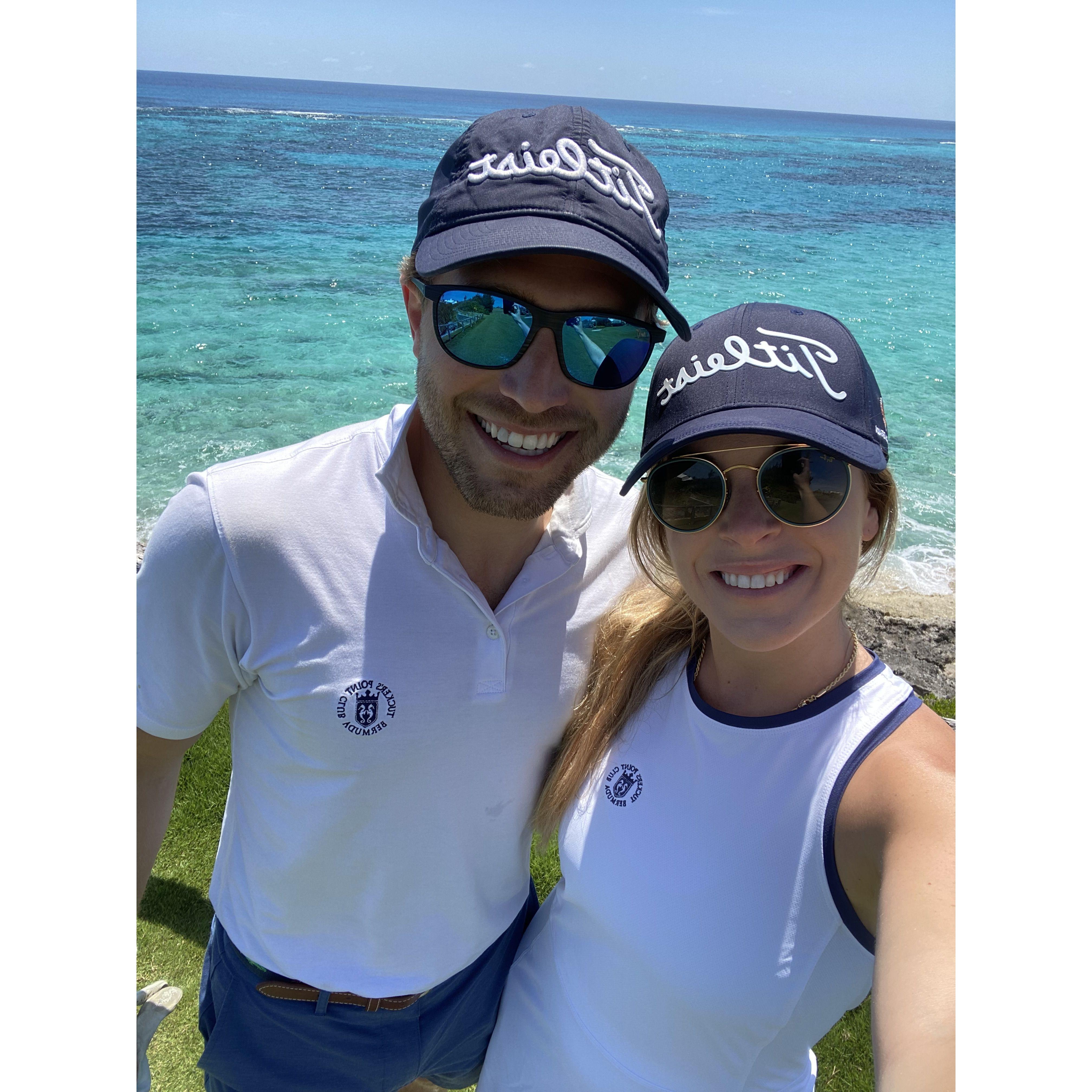 Golfing in Bermuda was a dream