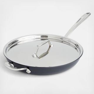 HA1 Curated Hard-Anodized Non-Stick Frying Pan with Lid