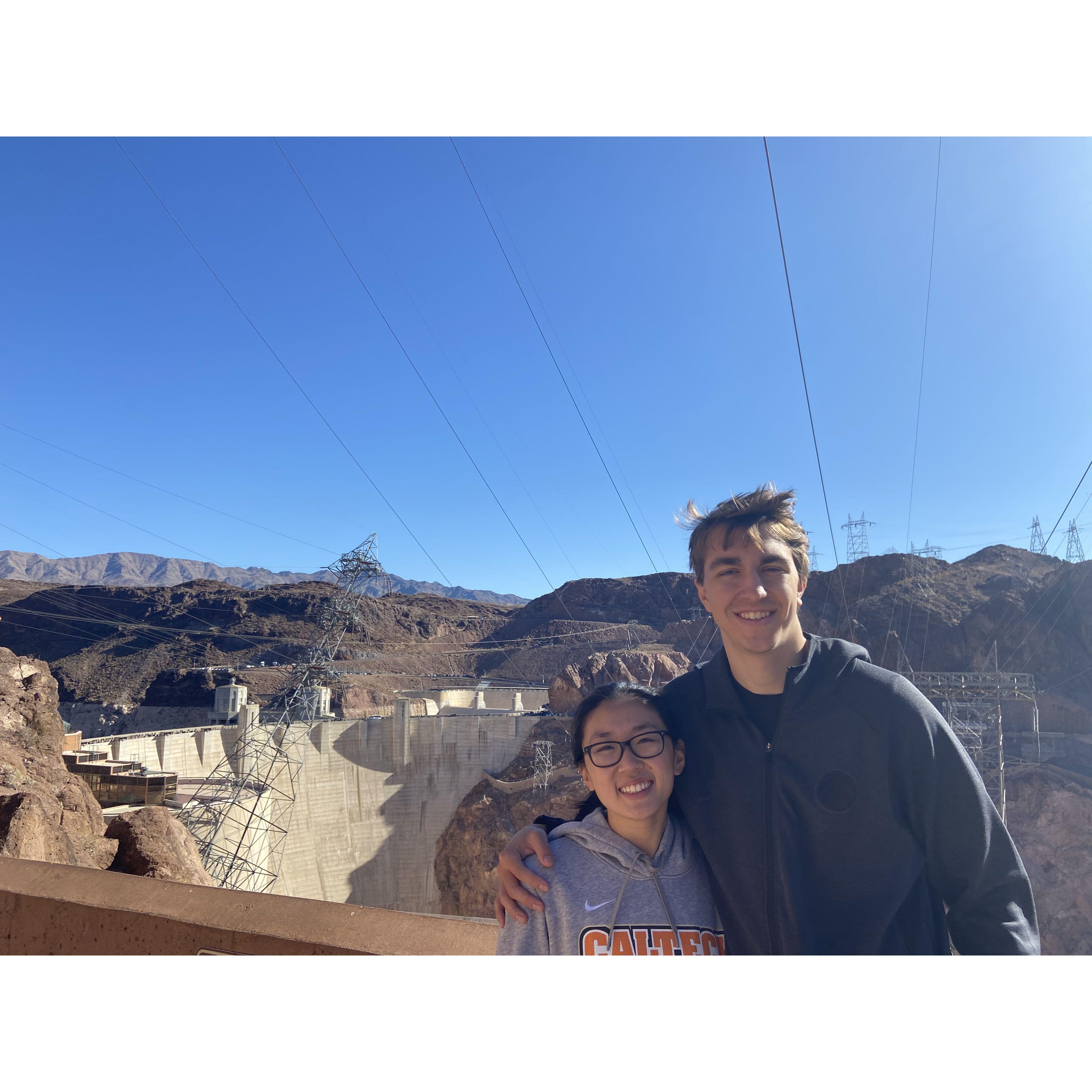 A Vegas Thanksgiving, making sure that we saw the Hoover Dam.